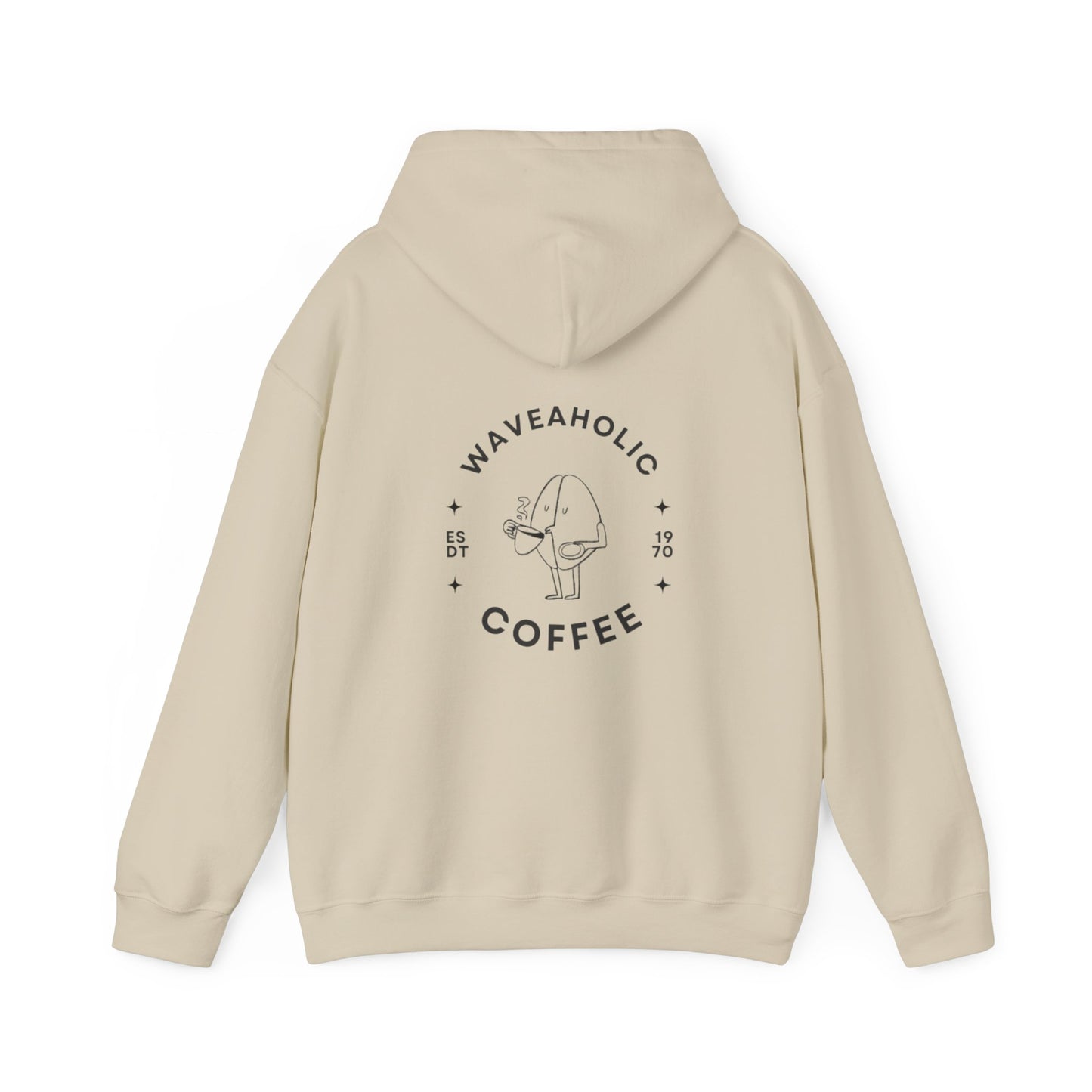 Waveaholics Coffee Hoodie