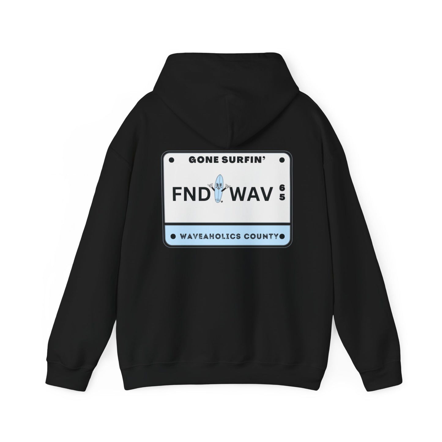 Waveaholics County Hoodie