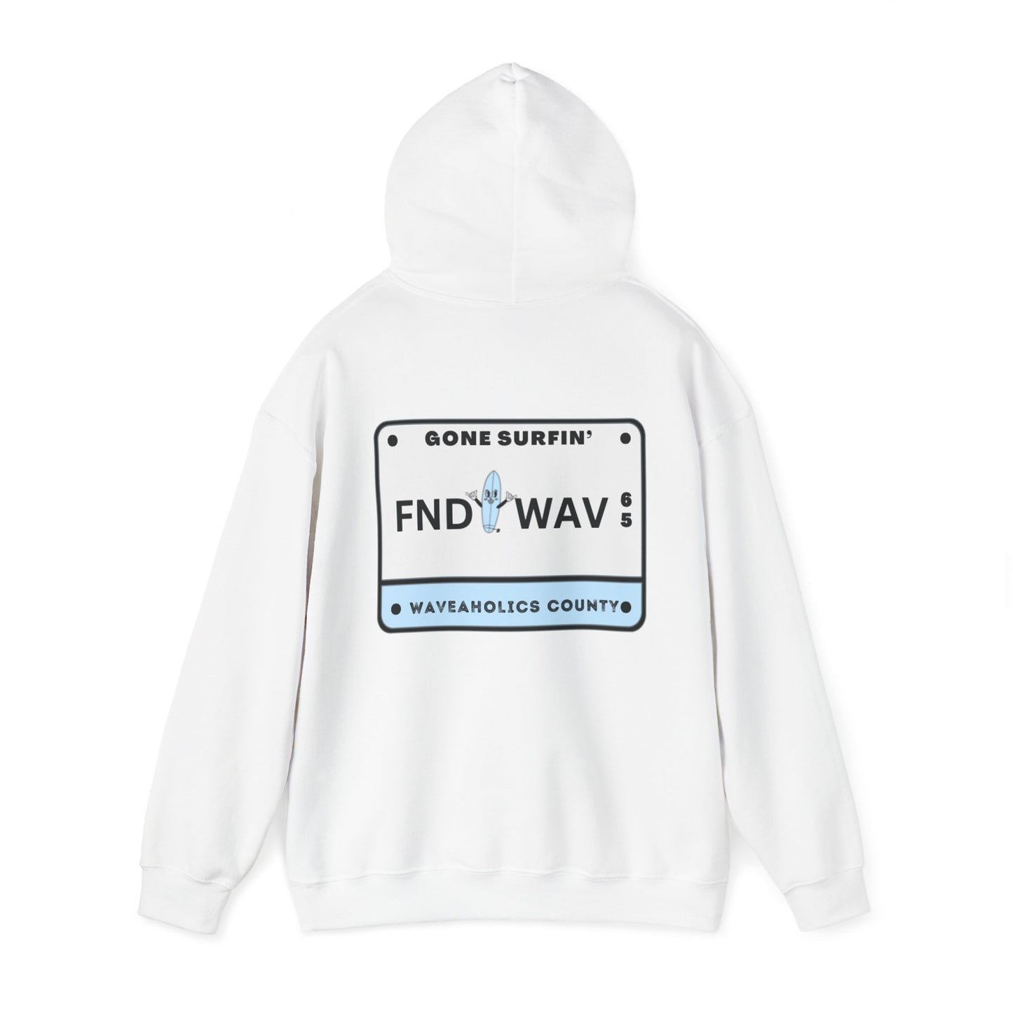 Waveaholics County Hoodie