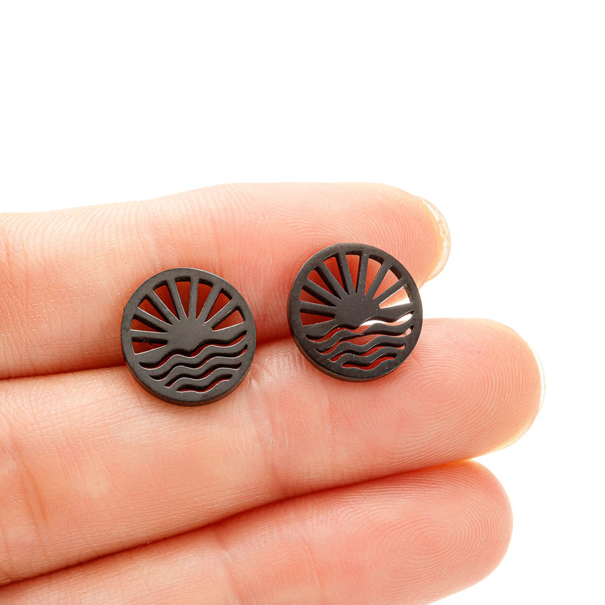 Ocean Wave Studs