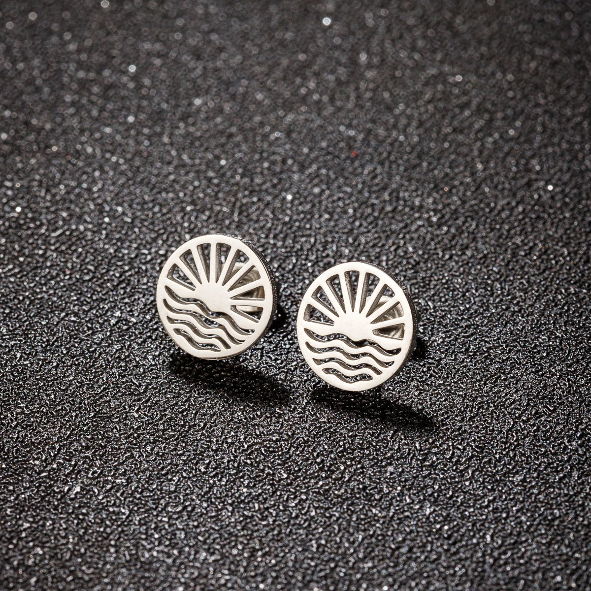 Ocean Wave Studs